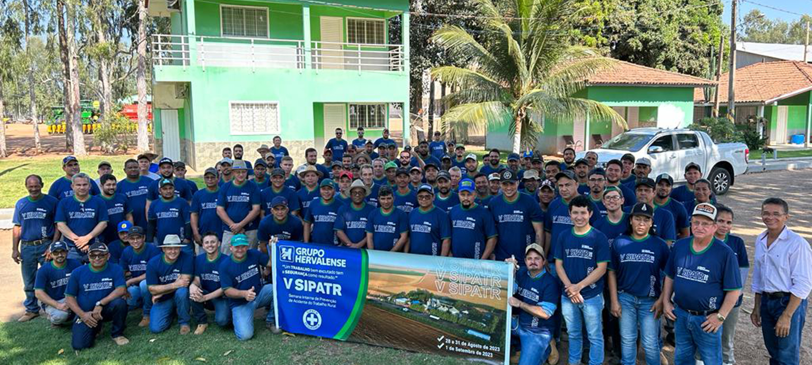 Equipe completa de todo o time Grupo Hervalense